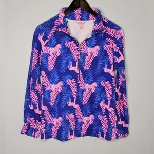 Lilly Pulitzer Skipper Popover Dazzle Zebra Small